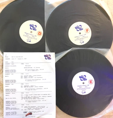 7/27/87 MG KELLY TOP 30 USA & JAIL SONGS; BRUCE WILLIS, SURFACE, CROWDED HOUSE - Image 1 of 3