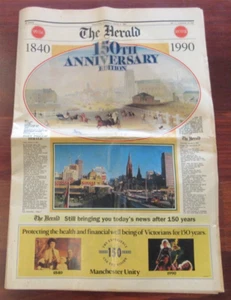 The Herald Newspaper - 150th Anniversary Edition - 32 Pages - 3 January, 1990 - Bild 1 von 24