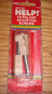 HELP # 42124 HEADLAMP ADJUSTABLE SCREWS FOR GM MOTORS NEW - Picture 1 of 2