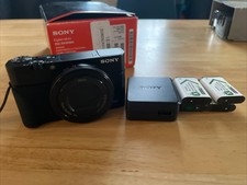 Sony Cyber-shot RX100 IV 20.1-Megapixel - Black, Extra Batteries Included