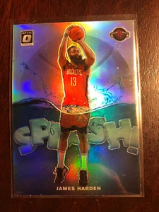 Inserto Splash Holo Prizm 2019 - 2020 Ottica James Harden Argento SP n. 1 razzi - Foto 1 di 2