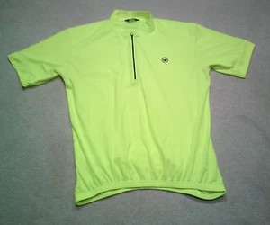 Canari Cycling Jersey Mens 2XL XXL Neon Yellow - Picture 1 of 10