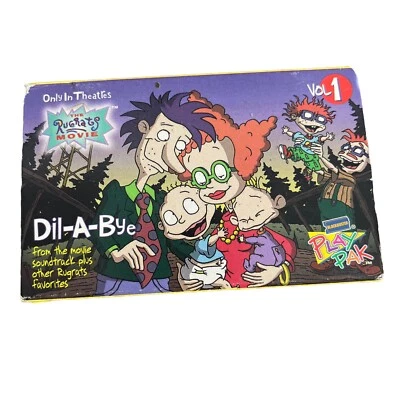 RUGRATS MOVIE - Dil-A-Bye - Cassette Tape - Blockbuster Play Pak Volume 1  Foto 1 de 4