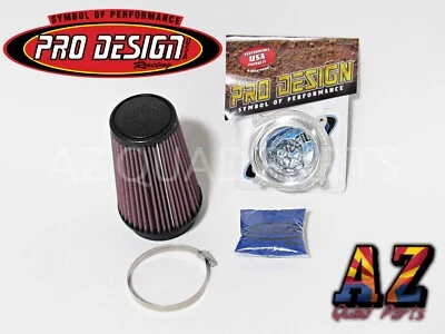 Pro Design Pro Flow K&N Air Filter Intake Kit Yamaha Raptor 700 700R KN 06-25 - Image 1 of 2