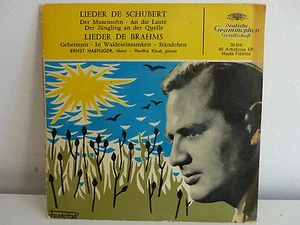ERNST HAEFLIGER / HERTHA KLUST Lieder de Schubert / lieder de Brahms 30316 - Picture 1 of 1
