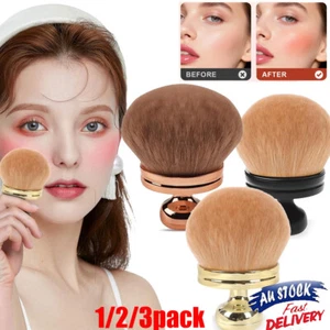 74mm Kabuki Brush Extra Large Body Makeup Brush For Self Tanner Back Applicator - Picture 1 of 26