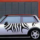 Car Decals Zebra Stripes 71'' for MINI S SD ONE Clubman Vinyl Side Stickers ZC12