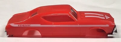 Dash Motorsports 69 Yenko Chevelle escala HO carrocería de coche ranura para chasis T-Jet rojo Foto 1 de 4