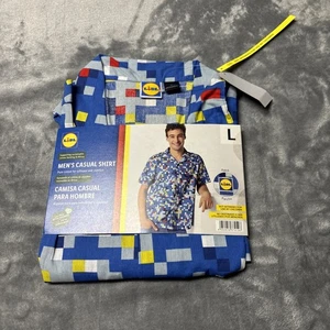 Lidl Poloshirt Button Down Freizeit Herren L » - Bild 1 von 2