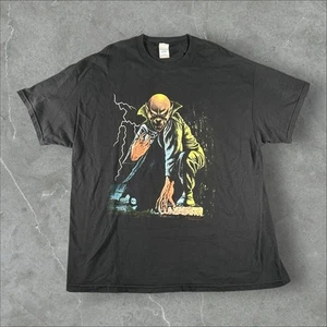 Camisa Vampiro De Colección Hombres 2XL Negra Y2K Thunder Ropa Deportiva Arte Gótico Camiseta Grunge - Imagen 1 de 8