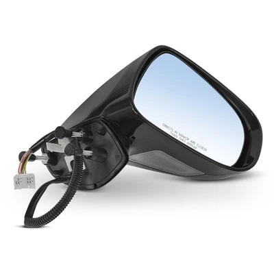 Espejo retrovisor eléctrico liso para pasajeros con calefacción para Lexus IS250 IS350 2006-2008 negro Foto 1 de 4