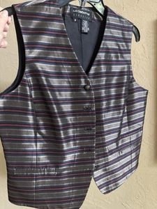 Liz Claiborne Vest Women’s Size 8 Elegant Buttons Old Money Tailored - Picture 1 of 9