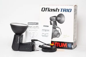 Ex++ Quantum Qflash Trio QF8N w box Flash for Nikon - Picture 1 of 17