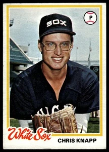Tarjeta de béisbol 1978 Topps #361 Chris Knapp Chicago White Sox - Imagen 1 de 2