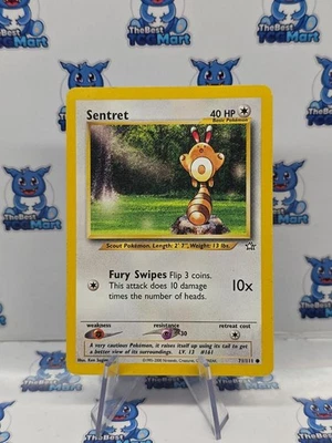 Sentret 71/111 Neo Genesis Pokemon LP - Image 1 of 2