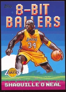 Shaquille Shaq O'Neal 2025-26 Topps Basketball 8-Bit Ballers - #8B-21 - Lakers - Bild 1 von 2