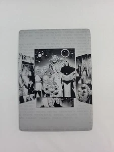 2018-19 UD Marvel Annual Challenger Black Printing Plate 1/1 Top 10 Villians TV9 - Picture 1 of 7