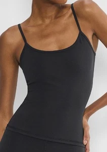 Aritzia Golden Life Esstential Black XS Strap T Adjustable Straps Body Hugging - Picture 1 of 3