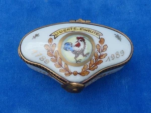 SUPERBE RARE TOP ++ BOITE A PILLULES Pillbox - BICENTENAIRE DE LA REVOLUTION - Imagen 1 de 8