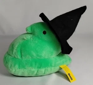Peeps 2014 Green Limited Edition Halloween Witch Hat Chick Stuffed Plush Toy - Picture 1 of 10