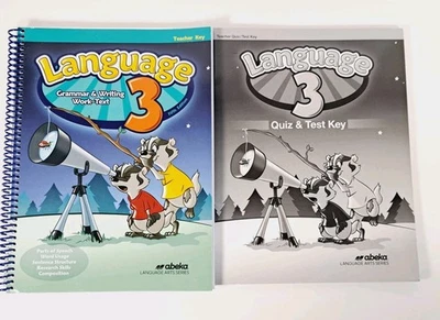 Abeka Language 3 Teacher Key And Test Key - Image 1 of 4