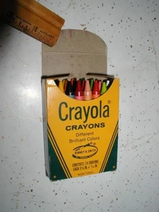 Pastelli Crayola come nuovi in scatola vintage confezione da 24 - Foto 1 di 3