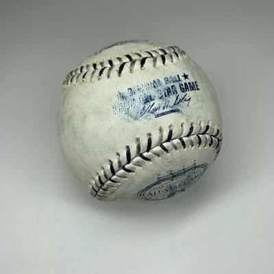New York Yankees Yankee Stadium 2008 All Star Game Game Used Practice Baseball - Image 1 of 4