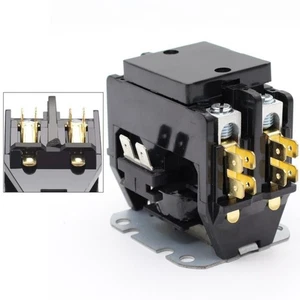 For air Conditioner AC Contactor 2P 30 Amp 220 Volt Coil Voltage Efficient - Picture 1 of 8
