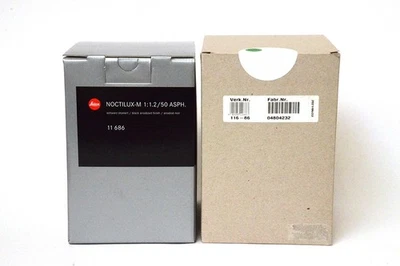 Objetivo Manual Leica M Noctilux 50Mm F1.2 11686 Como Nuevo - Imagen 1 de 4