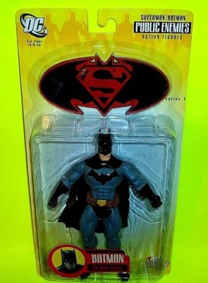 FIGURA DE ACCIÓN DE BATMAN SUPERMAN Public Enemies DC Direct Comic Books SERIE 1 NUEVO Foto 1 de 4