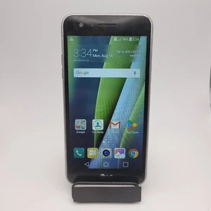 LG Risio 2 M154 Smartphone (Cricket) - 16GB Gray - DAMAGED #980 - Picture 1 of 8