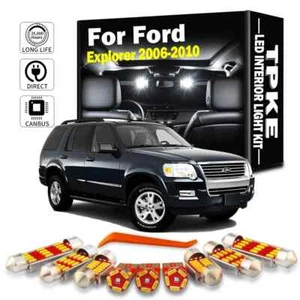 13Pcs Canbus LED Interior Map Dome Trunk Light Kit For Ford Explorer 2006-2010 - Picture 1 of 9
