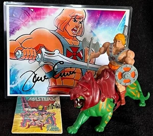 1982 HE-MAN & BATTLECAT • COMPLETE • TAIWAN • VINTAGE MASTERS OF THE UNIVERSE - Picture 1 of 16