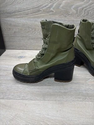 Converse Chuck Taylor All Star GR82 Platform Boots Olive Green Womens US 7.5 - Image 1 of 4