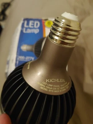 Kichler 18115 PAR30L 13W LED 3000K 40-Degree, Clear - Image 1 of 4