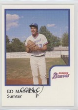 1986 ProCards Sumter Braves Eddie Mathews Ed Mathews