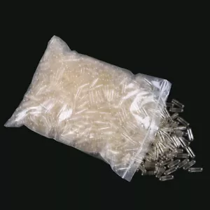 100Pcs Standard Size Empty Capsules Gelatin Capsule Hollow Hard Gelatin Capsule - Picture 1 of 16