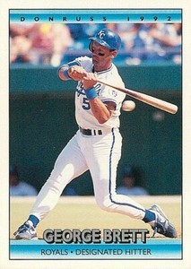 1992 Donruss #143 George Brett ROYALS