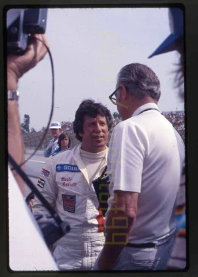 Mario Andretti - 1978 Ontario Motor Speedway - Vintage Race Slide - Image 1 of 3