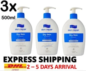 Rosken Skin Repair 3 X 500ml Dry Skin Cream Dehydrated skin DHL EXPRESS SHIPPING - Picture 1 of 3