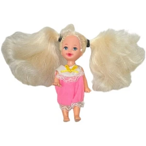 Barbie Kelly bambola bottiglia aperta ciuccio bocca bionda braccia mobili vintage 1994 - Foto 1 di 6