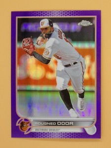  2022 Topps Chrome Update Purple Refractors Baseball - Pick Your Card
