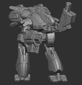 Marauder IIC7 (By PMW) - Alternate Battletech Mechwarrior Miniatures - Picture 1 of 2