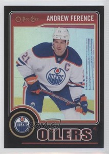 2014-15 O-Pee-Chee Black Rainbow /100 Andrew Ference #7