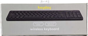 heyday Bluetooth Keyboard - Black & Gold