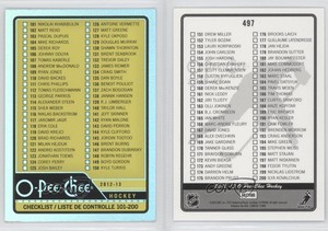 2012-13 O-Pee-Chee Rainbow Foil Checklist #497