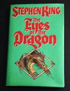 The Eyes of the Dragon by STEPHEN KING 1987 Vtg 1st Ed HC In DJ Scales! 1 Owner! - Picture 1 of 4