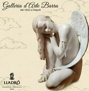 Lladró Porcellana artistica by Lladro Biscuit.Angelo meraviglioso. - Foto 1 di 12