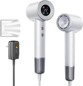 Hair Dryer, Blow Dryer with Diffuser, with 110,000 RPM Motor Professional High-S - Picture 1 of 8