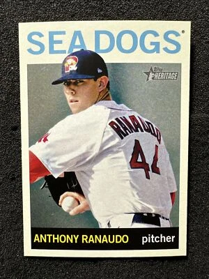 ANTHONY RANAUDO #124 2013 Topps Heritage Minor League QTY Rookie/Prospect - Image 1 of 2
